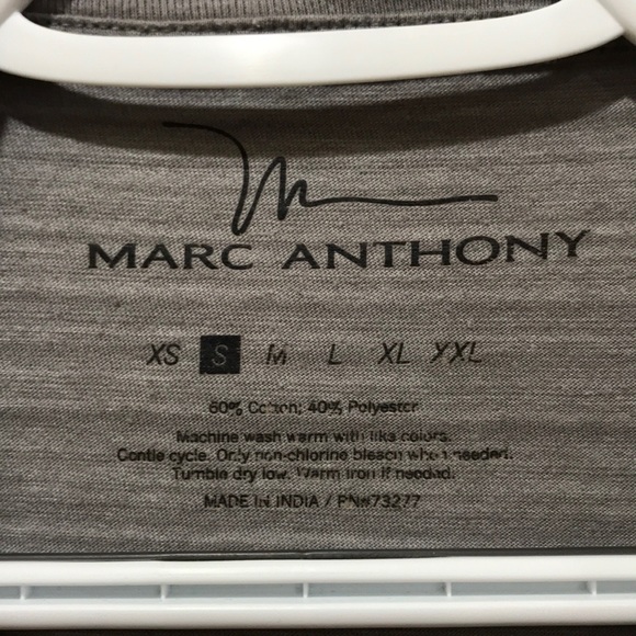 Marc Anthony Heather Gray Under Shirt 👕 - Picture 3 of 4